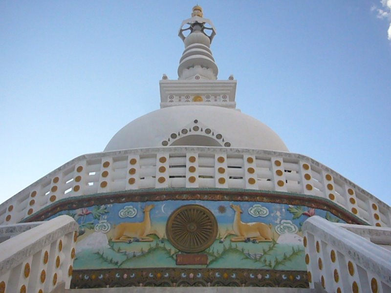 Travel - India - Ladakh - Shanti Stupa